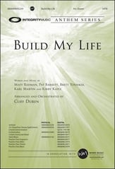 Build My Life SATB choral sheet music cover